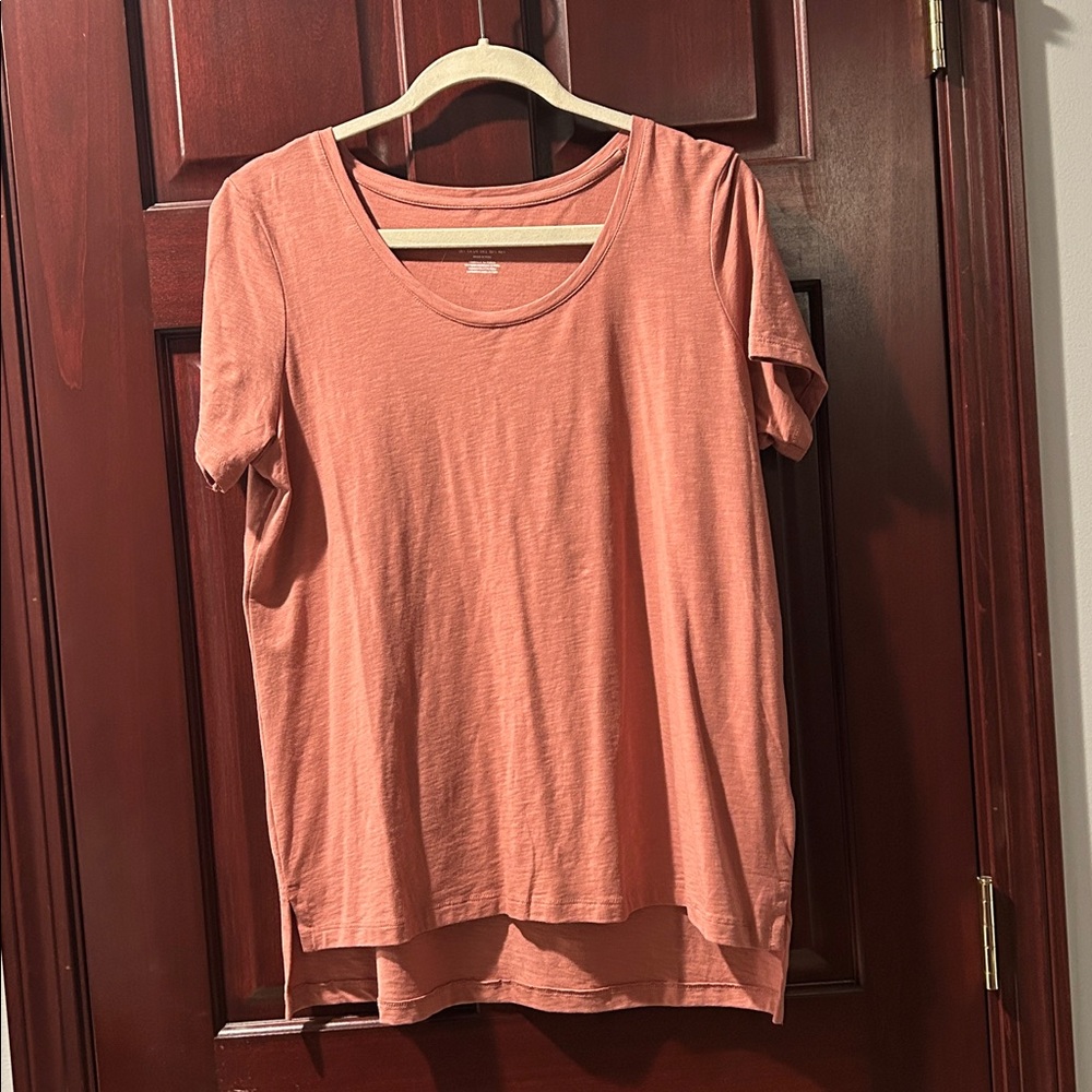 Christian Siriano rounded V-neck Modal & Cotton Ladies L. NWOT